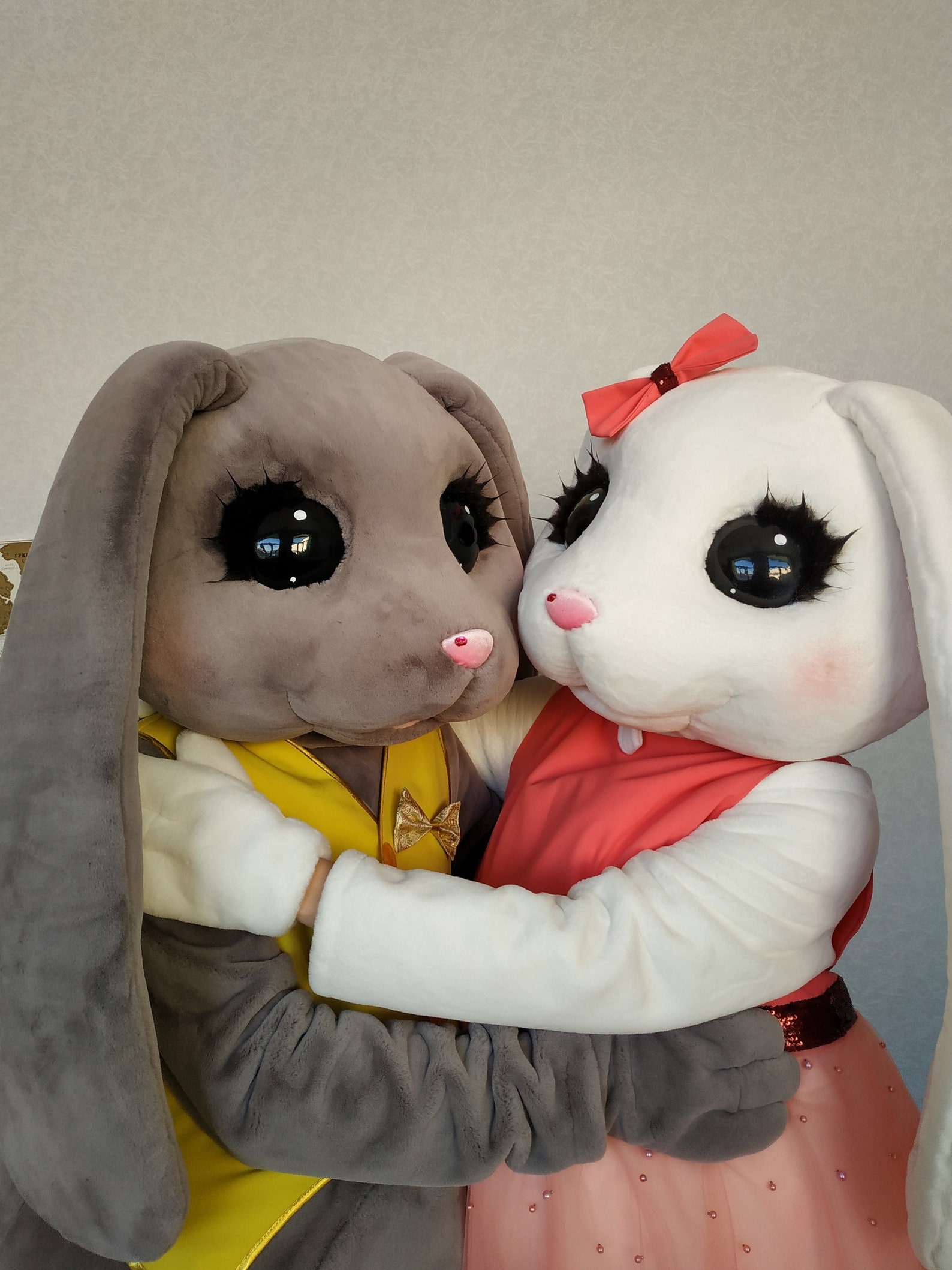 Bunny suit. Fursuit rabbit. Hare mascot costume. Bunny mascot Etsy