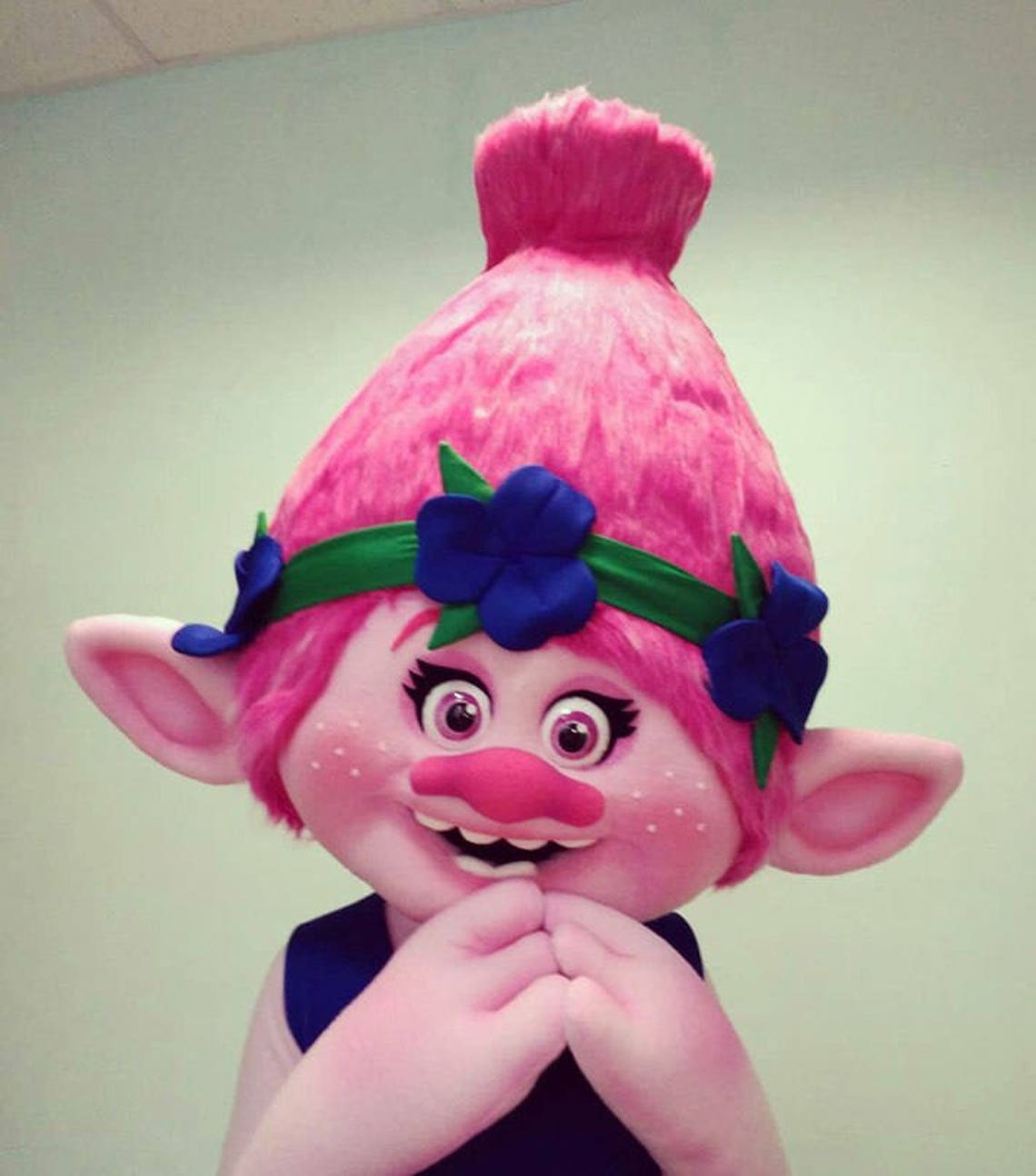 RoseTroll costume. Troll suit. Troll mascot costume Etsy