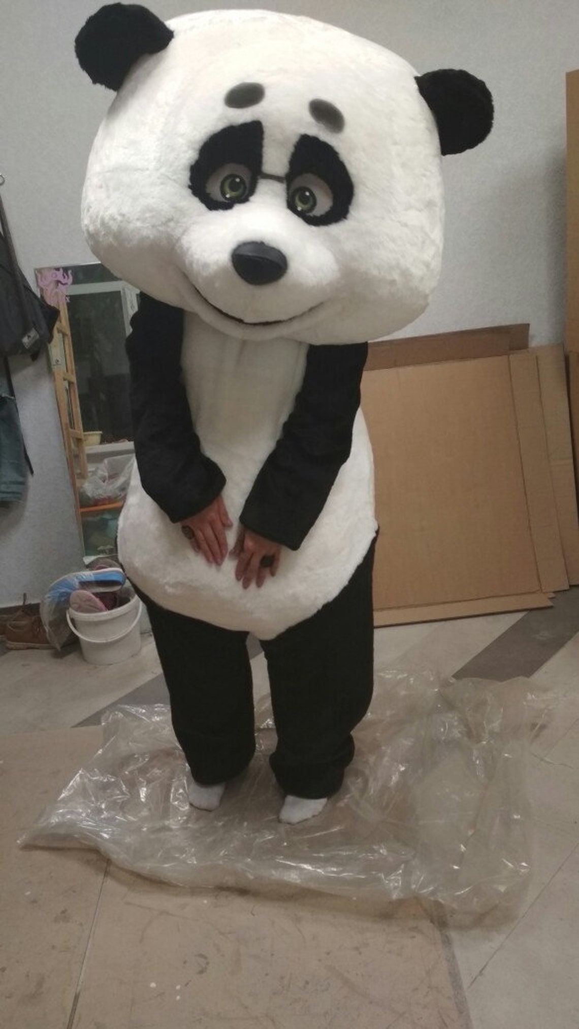 Panda suit. Fursuit Panda. Panda costume . Panda mascot | Etsy