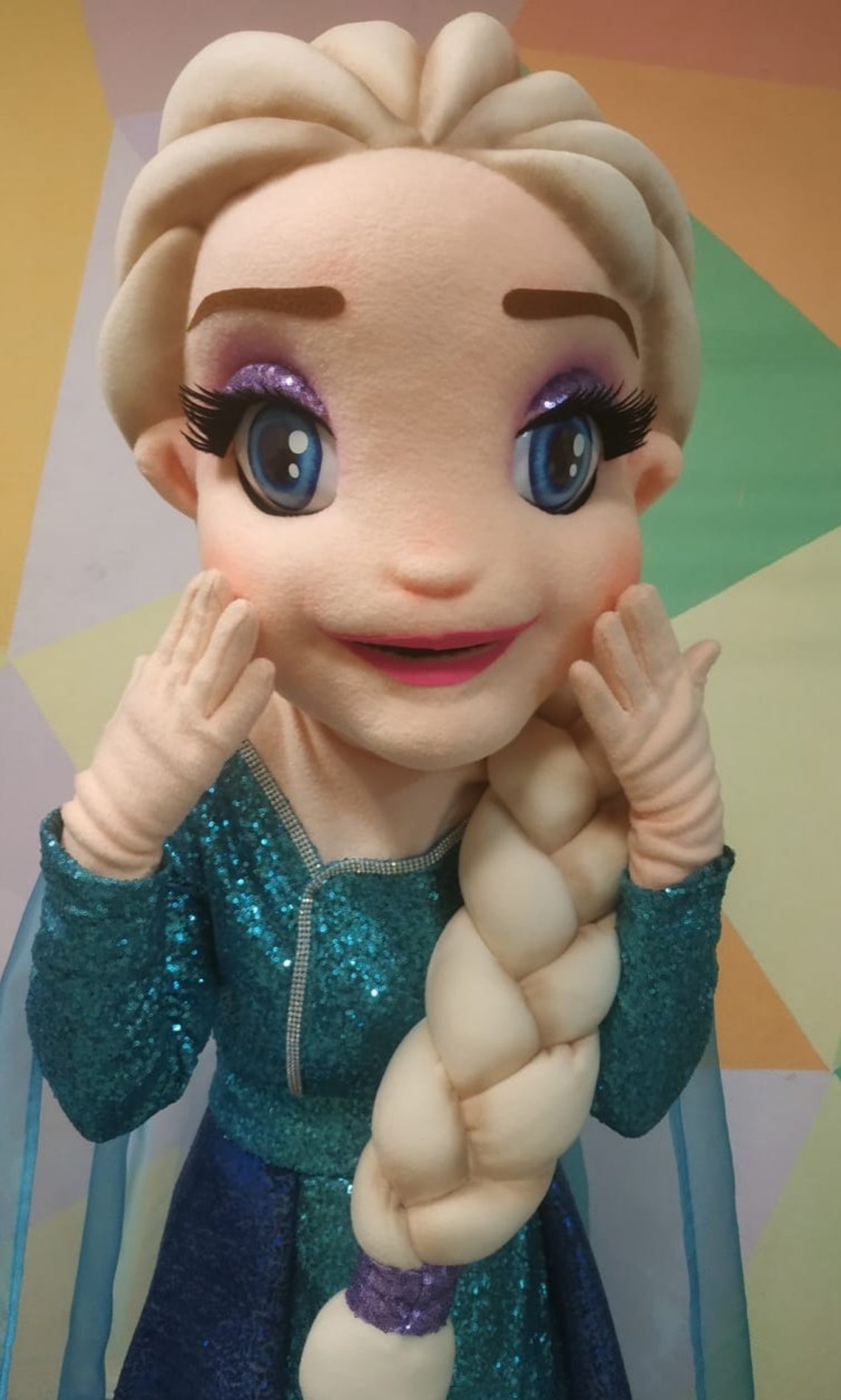 IN STOCKElsa costume. Elsa suit. Elsa mascot. Frozen. | Etsy