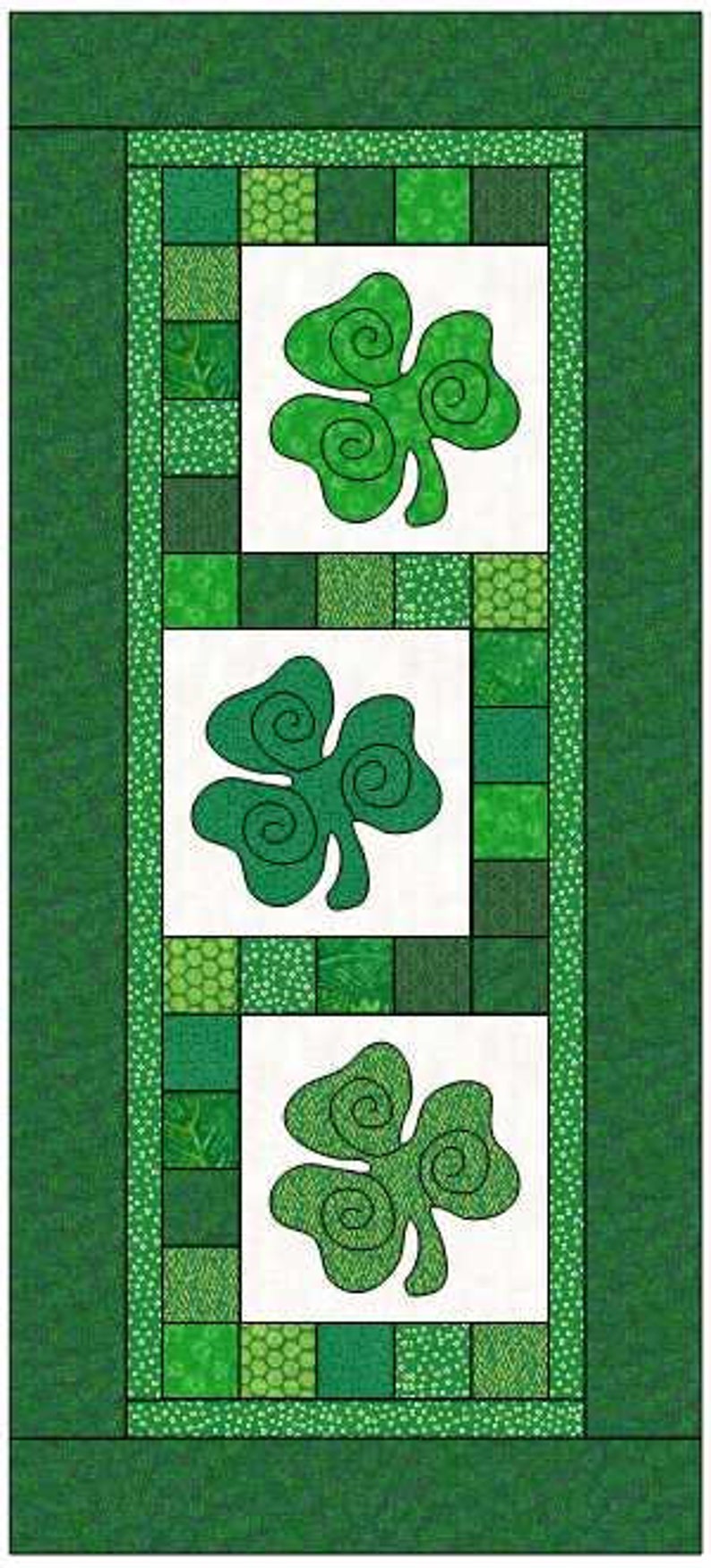 Paddy's Chain Table Runner - Pattern or Kit - Etsy