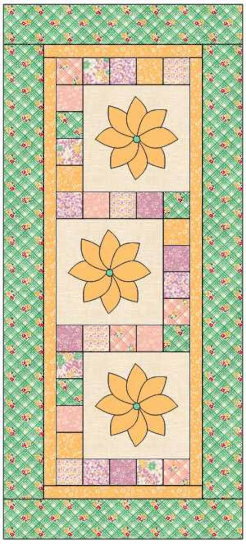 Paddy's Chain Table Runner - Pattern or Kit - Etsy