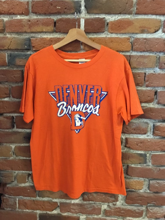 broncos throwback t shirt