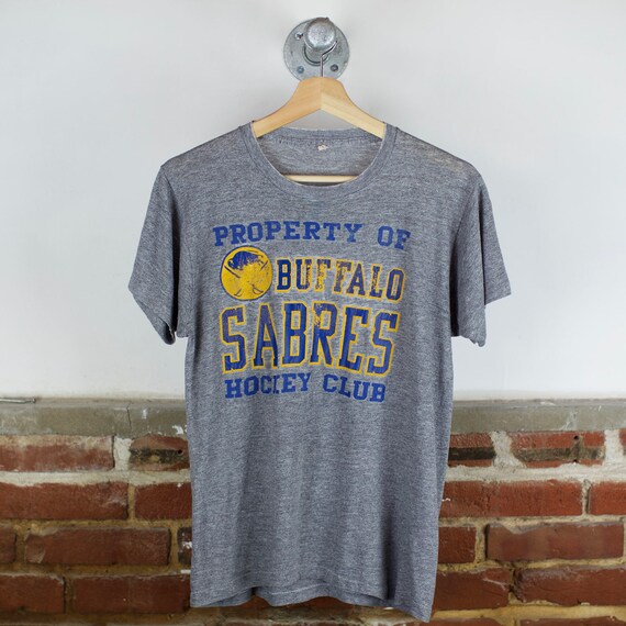 Vintage 80s NHL Buffalo Sabres Hockey T-Shirt