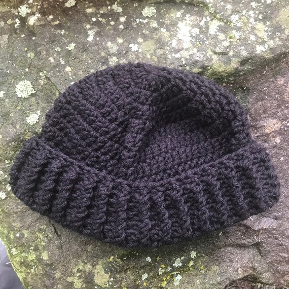 crochet short beanie
