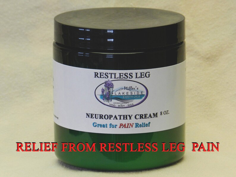 Neuropathy Restless Leg Cream 8 Oz. Tub Etsy
