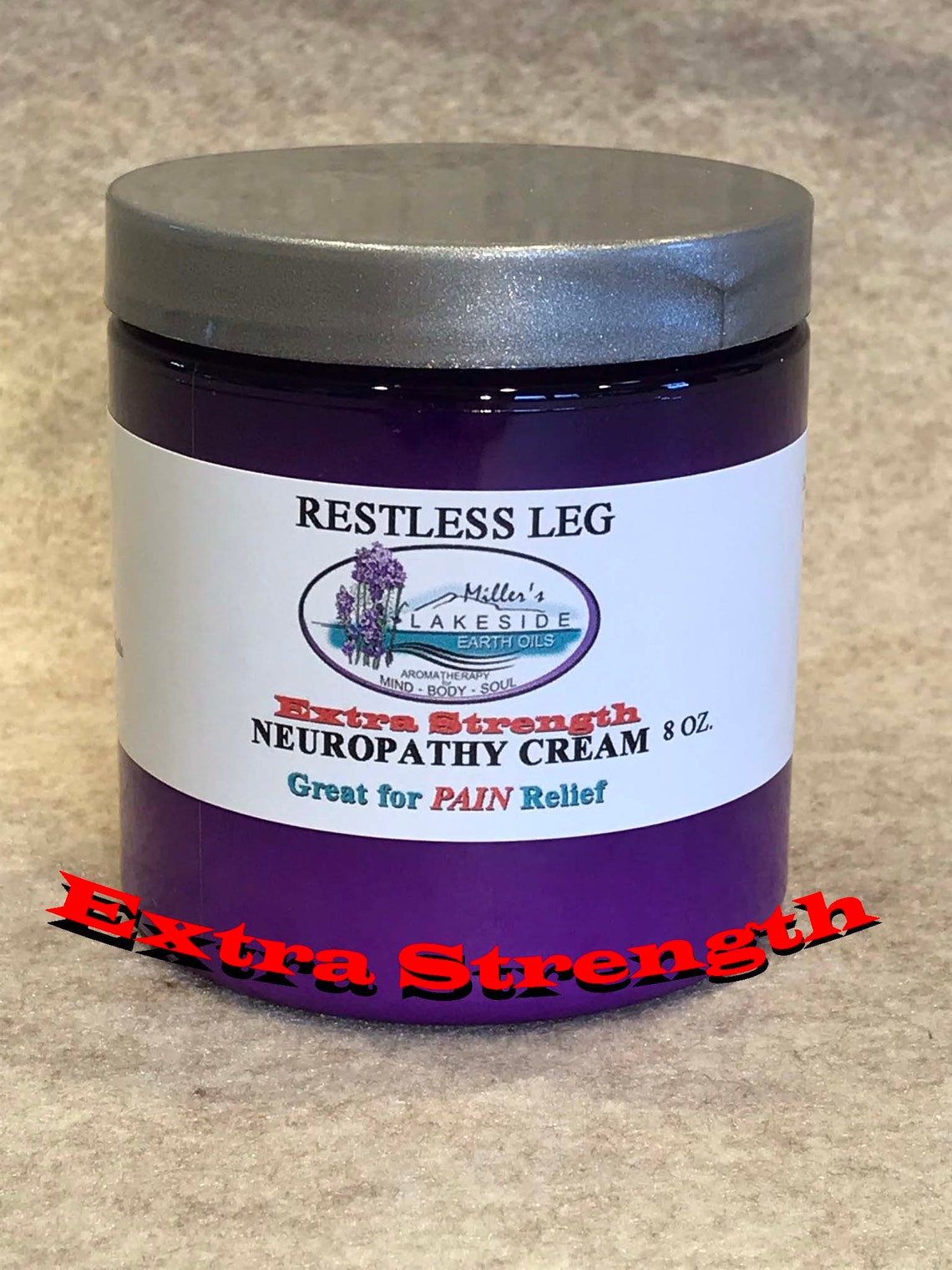 Extra Strength Restless Leg Neuropathy Cream 8 Oz. Etsy