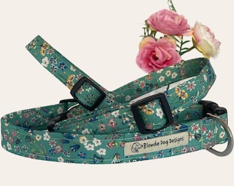 Liberty Dog Collar: Donna Leigh, Floral Dog Collar
