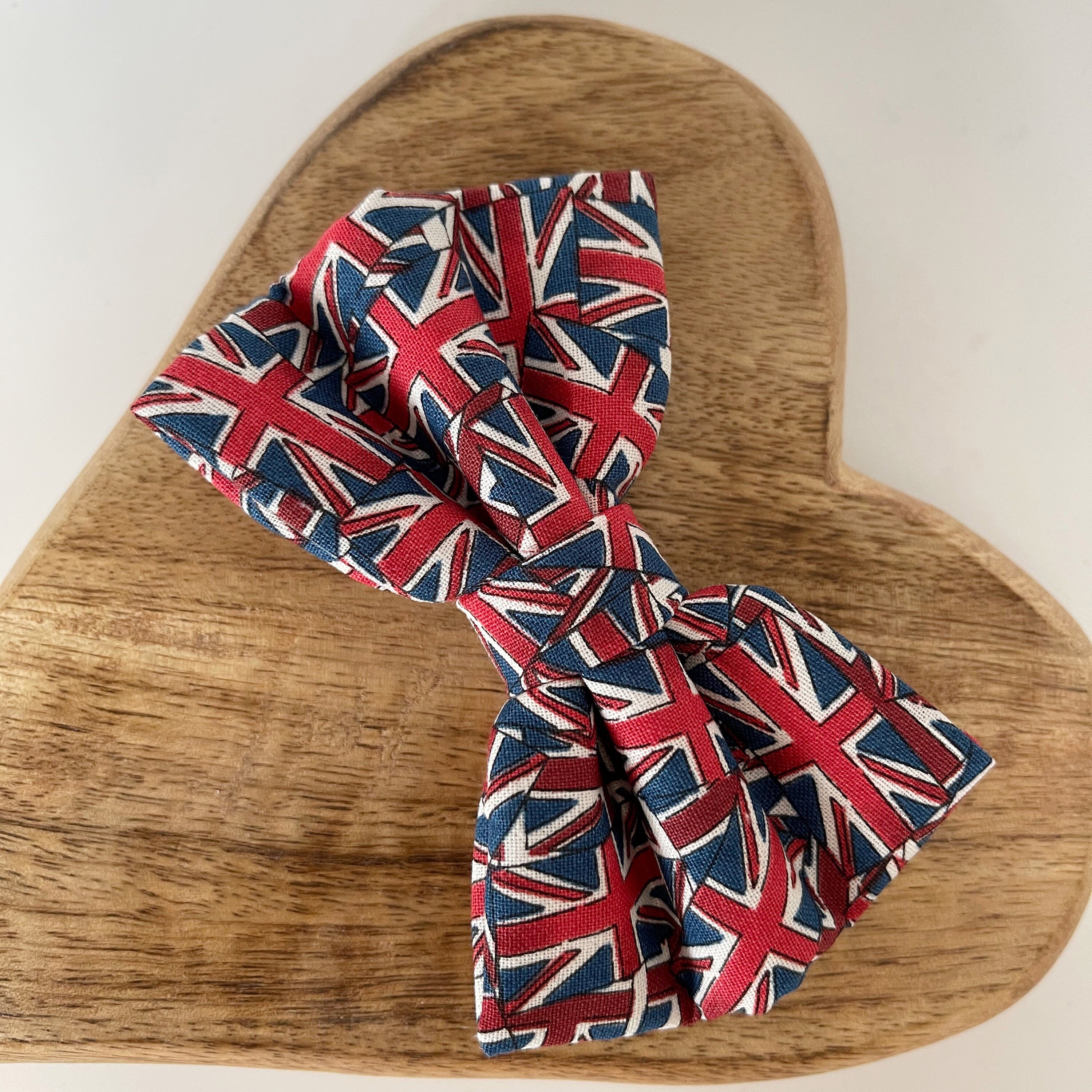 Union Jack Dog Bow Tie Scatter Jack Jubilee Dog Bow Etsy UK