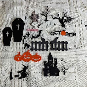 Halloween die cuts (20+ pieces)