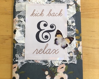 Inserto per diario di viaggio / Fatto a mano / Kit diario di viaggio / Festa della mamma / Idea regalo / Diario / Diario spazzatura / Kit incluso / Planner