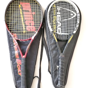 Vintage Tennis Rackets/Racquets Head Prince With Cover Set Of 2