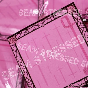 Utena, 50 Sheet, Sticky Notes, Post-it Notes, Anime, Stationery, Office supplies, kawaii, cute,