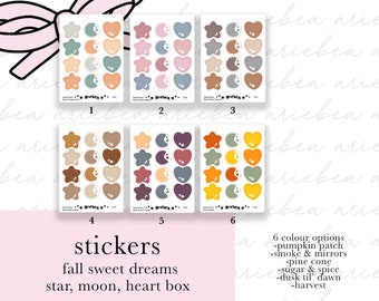 Stickers Paper Stickers, Labels & Tags Many Color Options Hobonichi ...