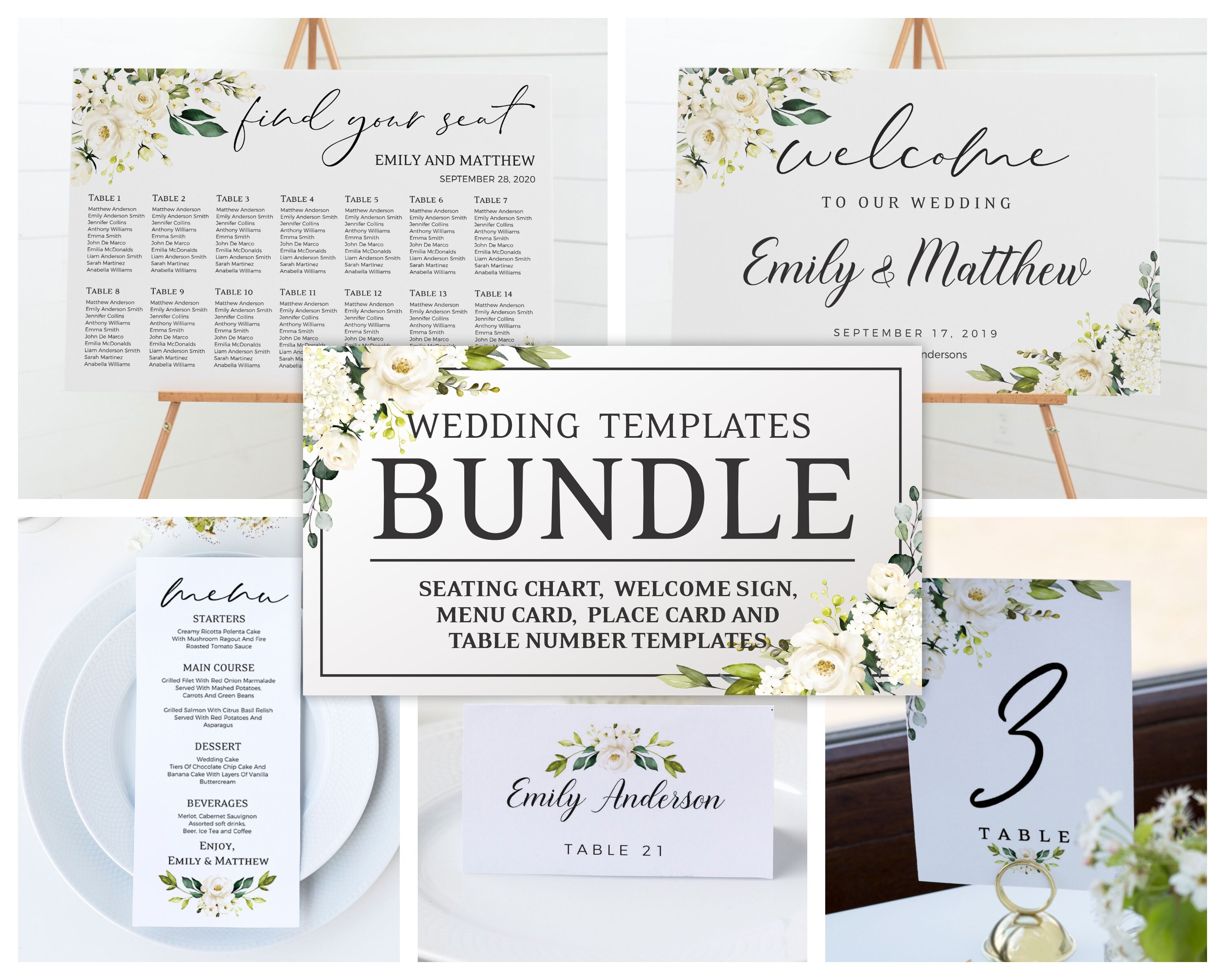 In Loving Memory Wedding Sign Template Editable Wedding | Etsy