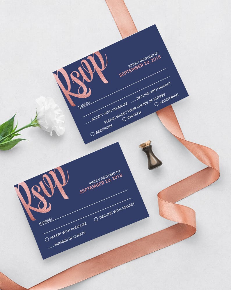 navy-rose-gold-wedding-invitation-template-printable-rose-gold-etsy