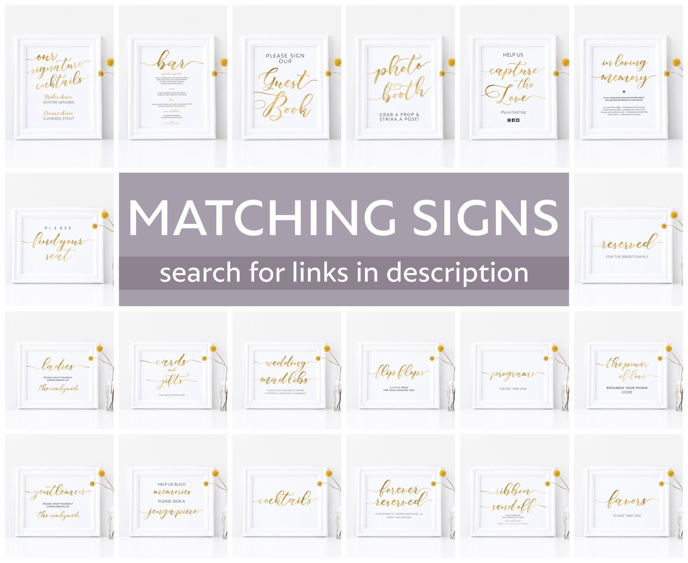 Bar Sign Wedding Signs Wedding Bar Sign Open Bar Sign Etsy