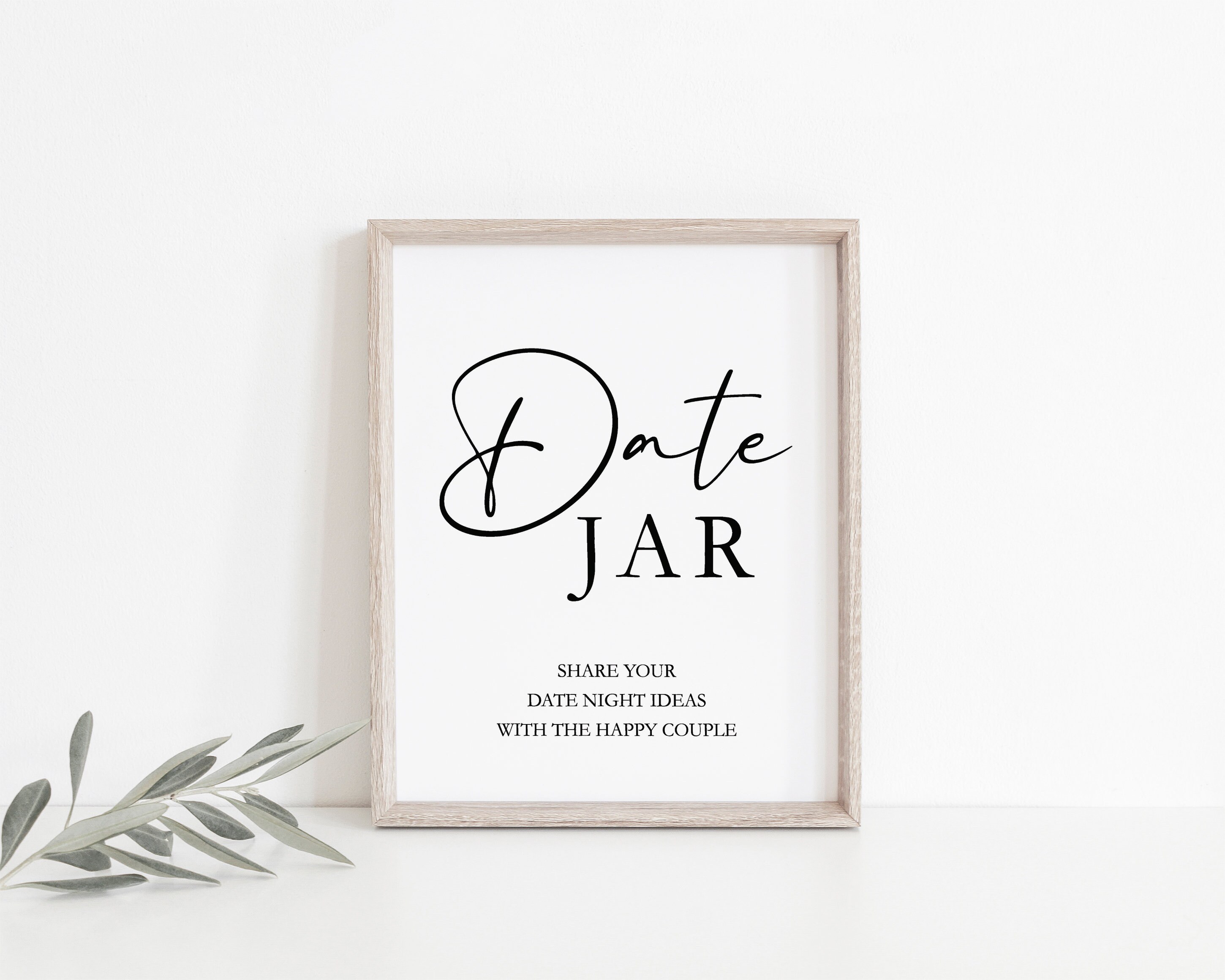 date-jar-sign-wedding-sign-template-boho-wedding-sign-etsy