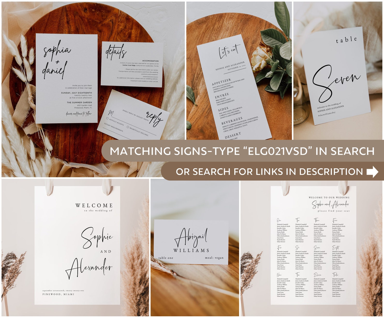 Bar Menu Sign Wedding Bar Menu Sign Bar Menu Template Etsy