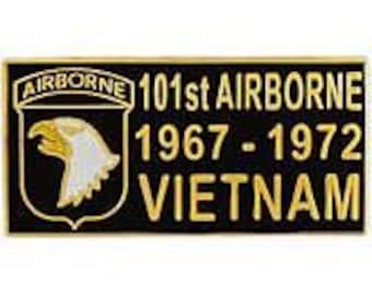 United States Army 101st Airborne Vietnam 1967-1972 pin