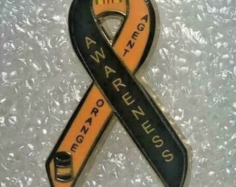 Agent Orange Awareness Hat Lapel Pin Army Marines Navy Air Force Coast Guard