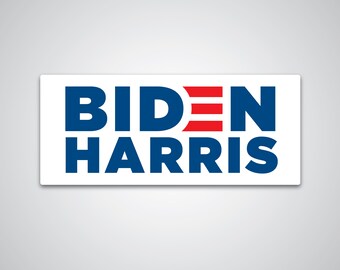 SET OF 4 BIDEN HARRIS 2020 Bumper Sticker Democrat Political Decal 