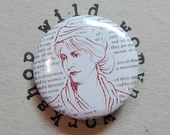 Mary Wollstonecraft - 32mm Feminist Icon Button Badge / Magnet