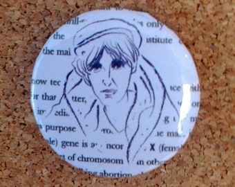 Valerie Solanas - 32mm Feminist Icon Button Badge / Magnet