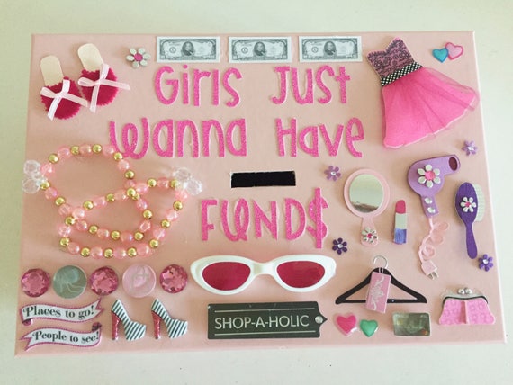 girls just wanna have funds piggy bank