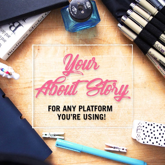 Shop Story Help Copywriting Help Etsy Shop Owner Help Etsy