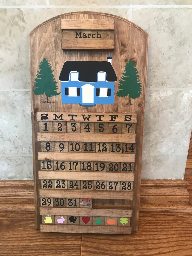 perpetual-calendar-wooden-calendar-wooden-perpetual-etsy