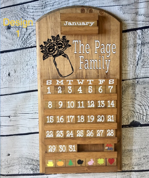 Wooden Wall Calendars: Stylish Organization for Every Space