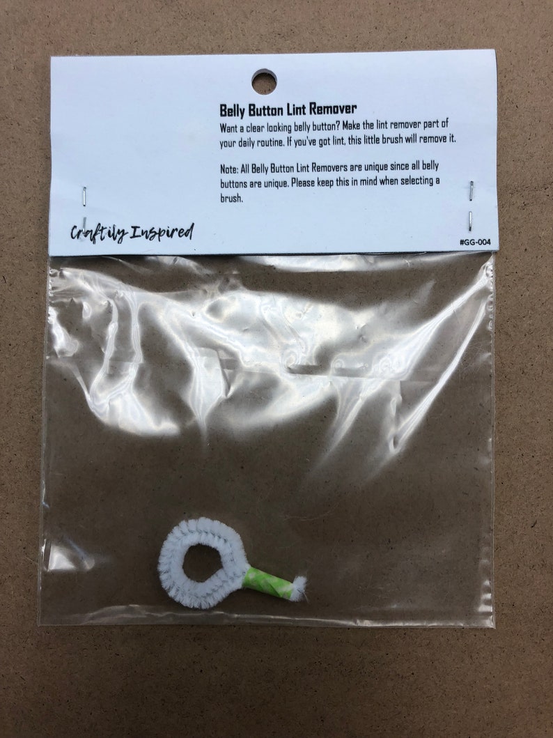 Belly Button Lint Remover Gag Gift White Elephant Novelty Etsy