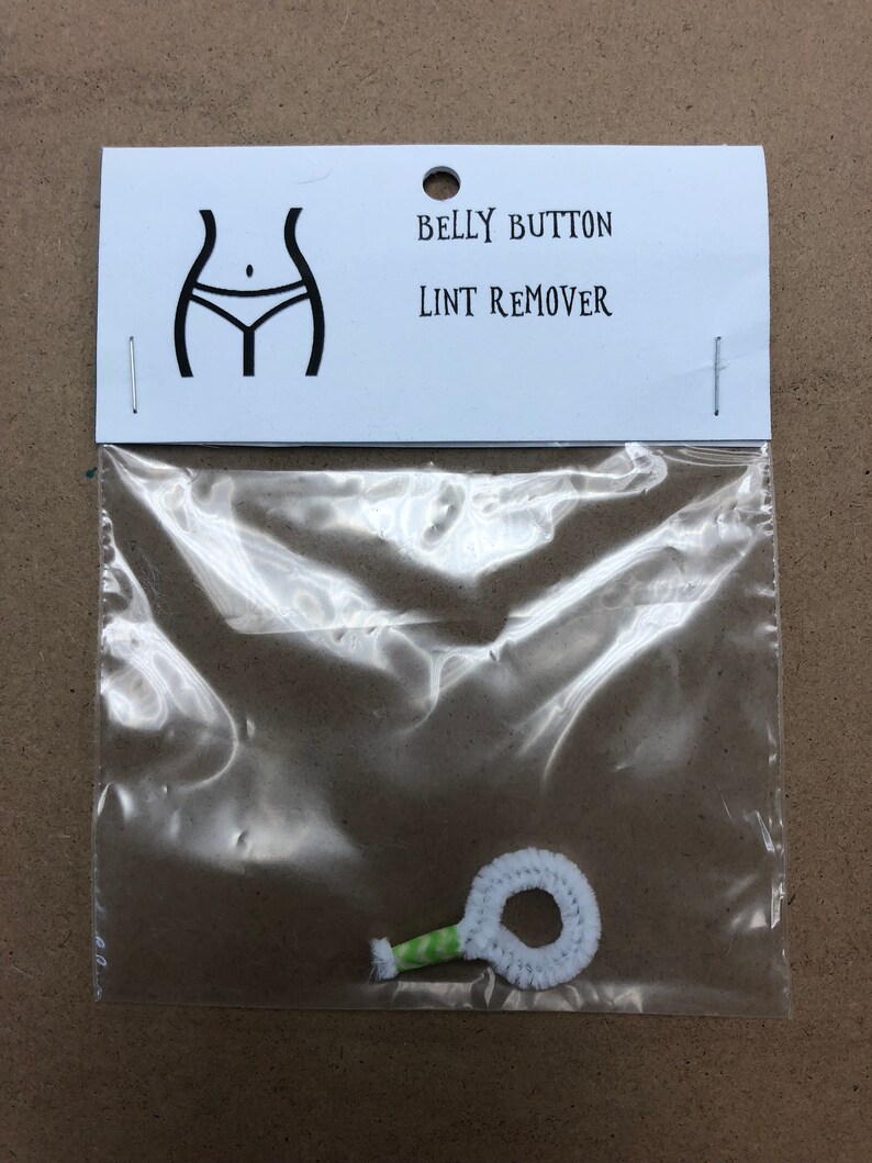 Belly Button Lint Remover Gag Gift White Elephant Novelty Etsy