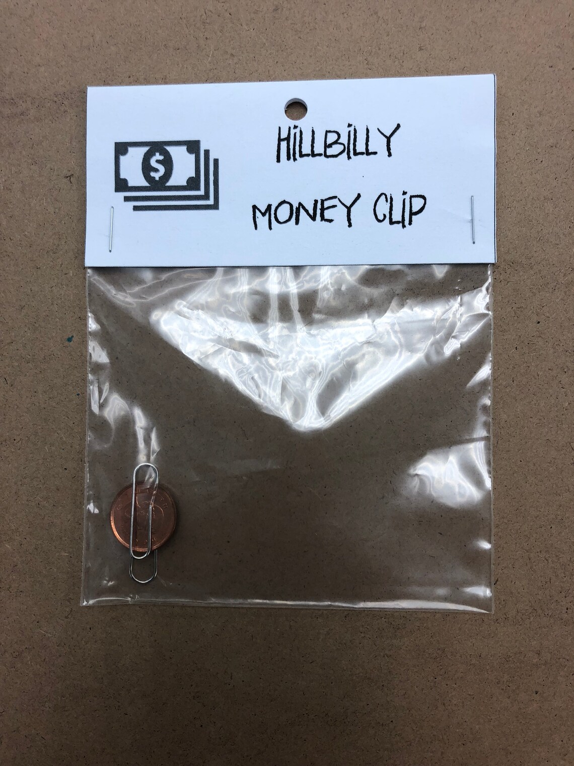 Hillbilly Money Clip Gag Gift White Elephant Novelty Gifts Etsy Canada