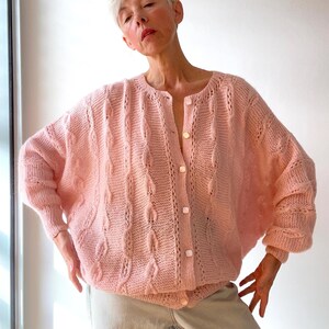 Knitted batwing cardigan hotsell