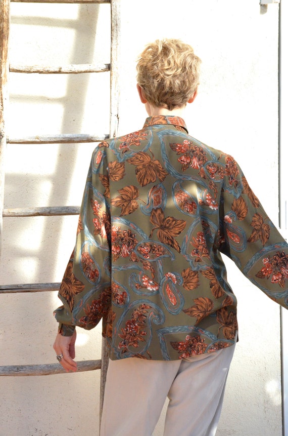 Anne Fontaine Camisa France Vintage French 90s Poeta Etsy