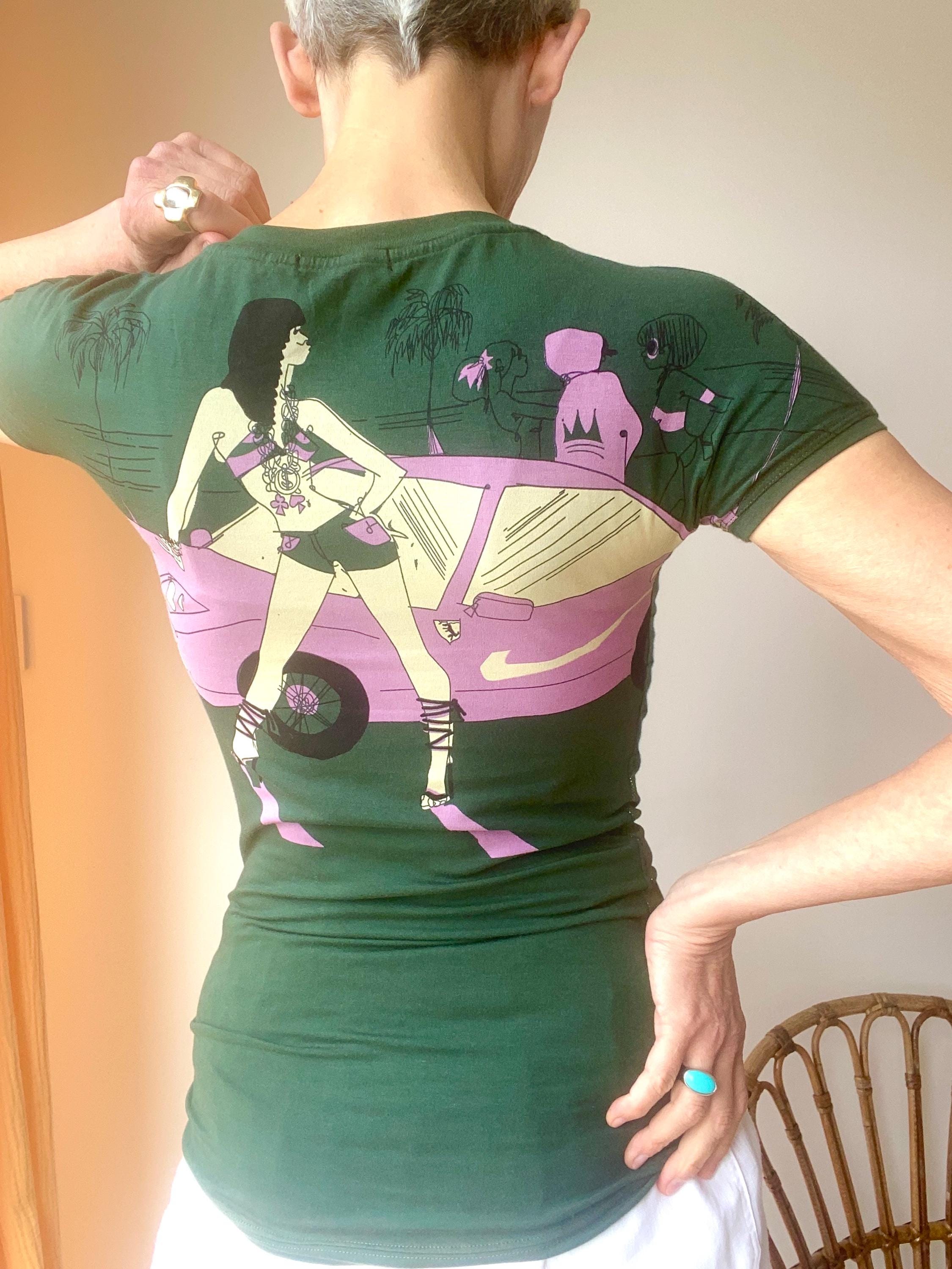 Custo Barcelona Printed Top - Etsy