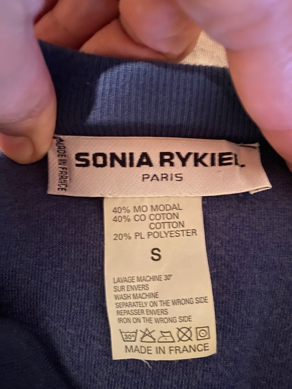 90s Sonia Rykiel Velvet skirt Made in France Mini… - image 2