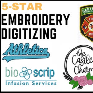 Custom Embroidery Digitizing, Custom Digitizing, Embroidery Digitizing, 24 Hour Digitizing, Rush Digitizing, Digitization for Embroidery