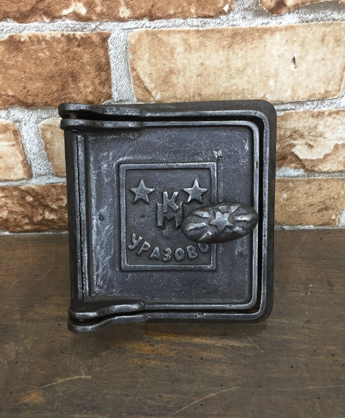 Old castiron stove door Farmhouse Antique Decorative Door Etsy