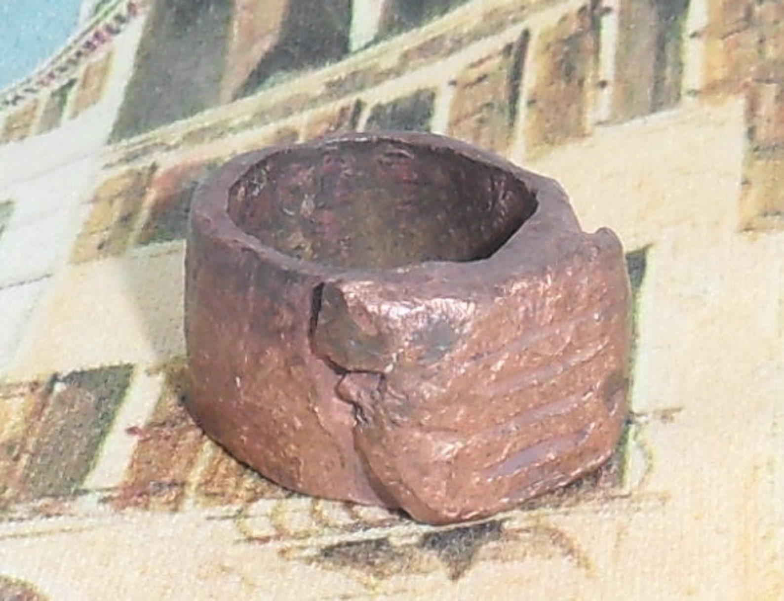 Antique Copper Ring ring vintage jewelry Authentic Etsy