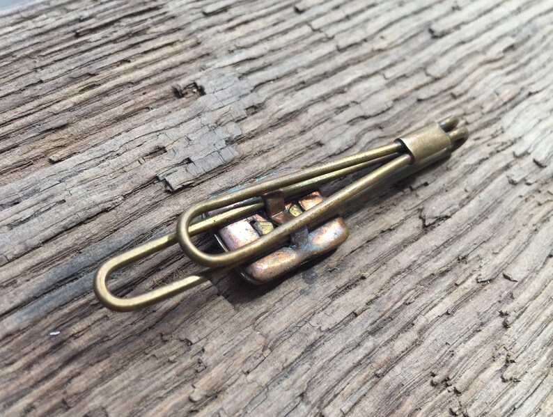 1950s Vintage Soviet Tie Clasp,Collectible fastener for a tie,Made in the USSR