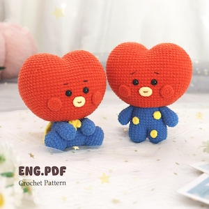 TATA-あみぐるみ・かぎ針編みパターン-英語-PDF