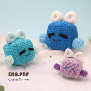 The Big Cube- Amigurumi/ Crochet Pattern-English -PDF