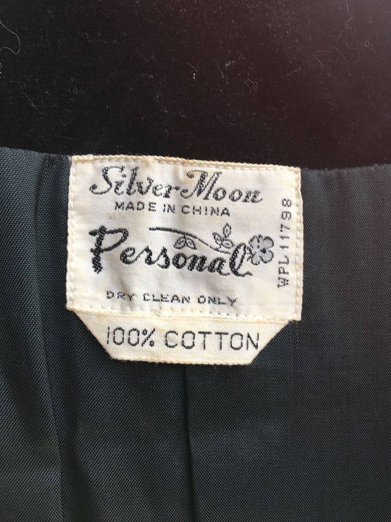 Vintage Velvet Jacket // Velvet Blazer Jacket // … - image 5