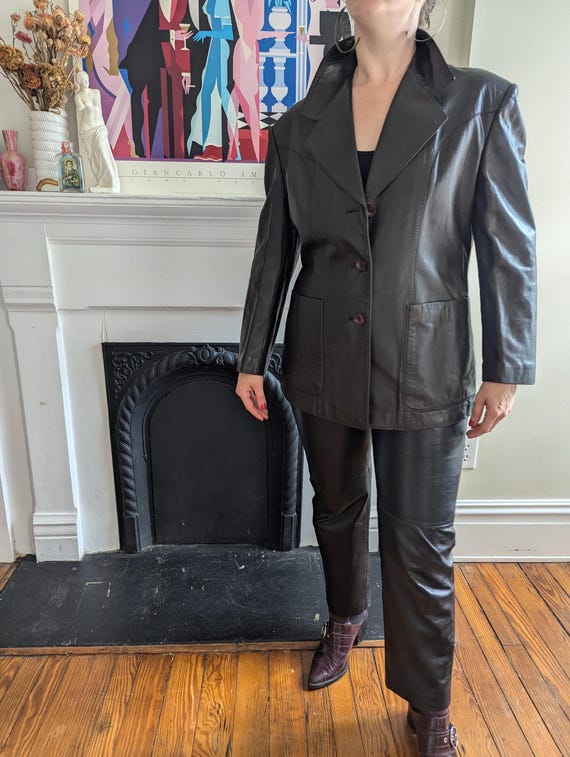 Vintage valentino leather jacket - Gem Vintage valentino leather jacket - Gem