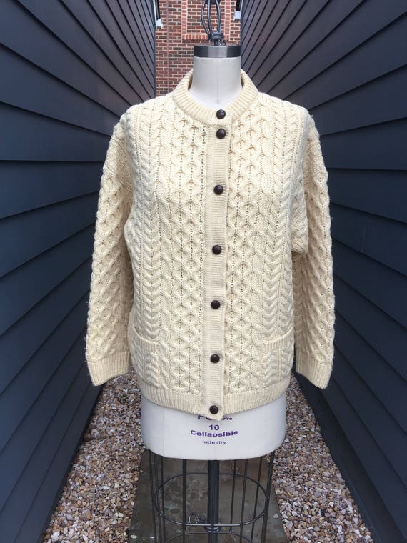 Vintage Irish Sweater // Vintage Sweater // Vintag