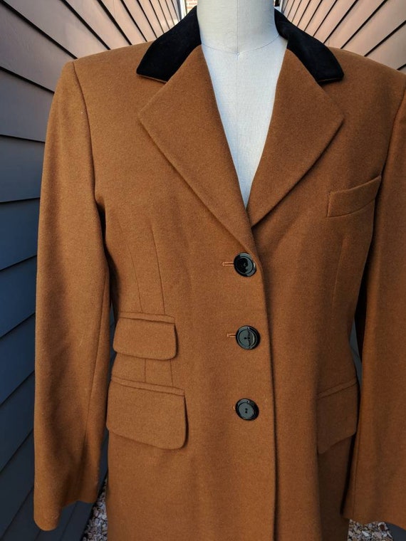 Vintage Escada wool Blazer jacket // Vintage Blaz… - image 3