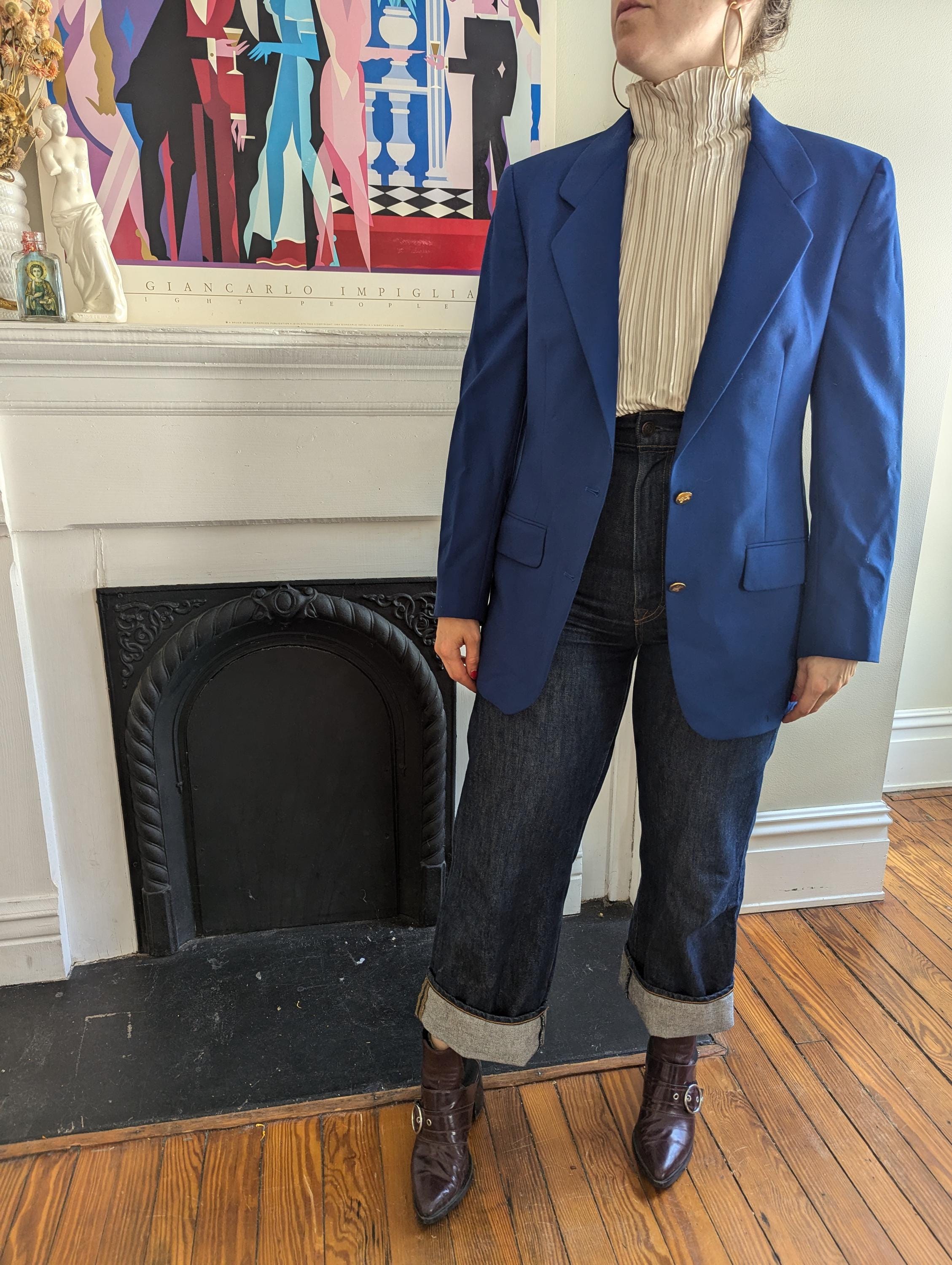 90s Burberry Jacket - Etsy